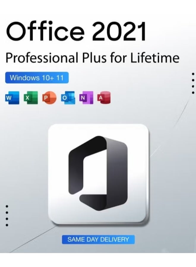 أوفيس 2021 بروفيشنال بلس - اشتراك مدى الحياة لجهاز واحد | ترخيص رقمي